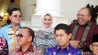 Para bupati dari berbagai wilayah Indonesia diundang Presiden Joko Widodo (Jokowi) ke Istana Kepresidenan Bogor.