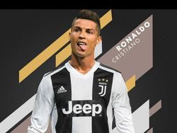 Heboh Ronaldo Berseragam Juventus di Media Sosial