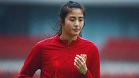 Meski sempat cedera dan harus menepi dari sepakbola, Zhao Lina mengaku tak kapok. Foto: Instagram/zhao__lina