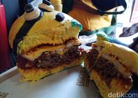 Doodle Burger: Gemas Banget! Ini Burger Finding Dory dan Single Mingle yang Lucu