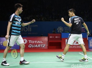 Kevin/Marcus Pulangkan Ganda Malaysia