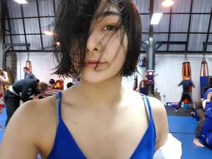 Potret Rika Ishige, Imut di Gym Ganas di Ring