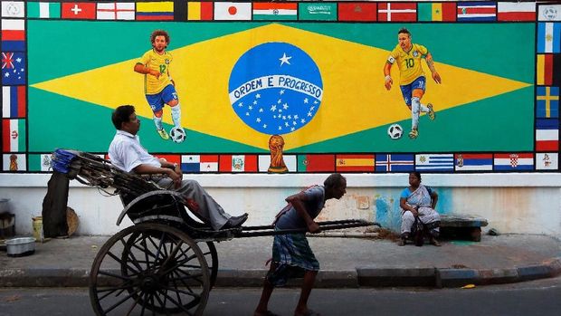 Mural-mural Piala Dunia 2018 yang Bertebaran di Penjuru Dunia 