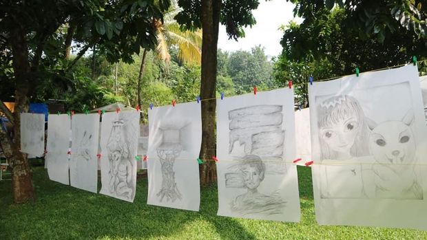 Belajar Seni Rupa Bersama Maestro Perupa Hanafi 