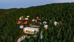 Korea Selatan Punya Resort Warna-warni di Tengah Hutan