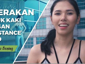 Resistance Band, Alat Olahraga Favorit si Introvert Banyu Bening