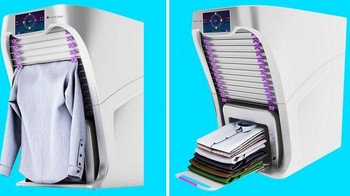 Mesin cuci masa depan. Foto: Brightside