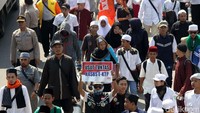 Aksi yang digelar ini bertajuk Ummat Bersatu Tegakkan Keadilan.