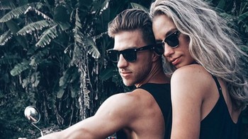 Pacar Ryker yang juga merupakan selebgram. (Foto: Instagram)