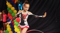 Kristina Pimenova saat menari balet. Berbakat banget ya! Foto: Dok. Instagram/kristinapimenova2005