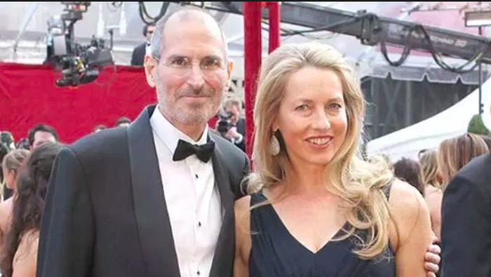 Steve Jobs dan Laurenne. Foto: istimewa Steve Jobs dan Laurenne. Foto: istimewa