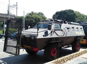 Barracuda Disiagakan di Bareskrim dan Kemendagri Jelang Aksi 67