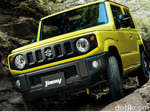 Suzuki Jimny Terbaru Dipamerkan di GIIAS?