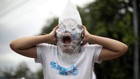 Polemik mengenai keinginan sayap kanan di El Salvador untuk melakukan privatisasi air masih berlanjut. Jose Cabezas/Reuters.
