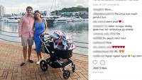 Perutnya kok masih gendut bun salah satu netizen yang nyinyir di postingan Marissa Nasution. Foto: Dok. Instagram/marissaln