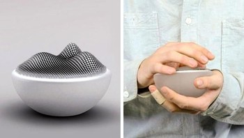 Spekaer yang bisa membuat manusia merasakan musik. Foto: Brightside