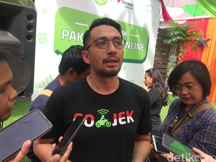 VP Corporate Communications Go-Jek Michael Say. Foto: Agus Tri Haryanto/detikINET VP Corporate Communications Go-Jek Michael Say. Foto: Agus Tri Haryanto/detikINET