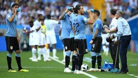 Tahun 2018 ini menjadi Piala Dunia ketiga Tabarez bersama Uruguay, setelah edisi tahun 2010 dan 2014. (Foto: GettyImages)