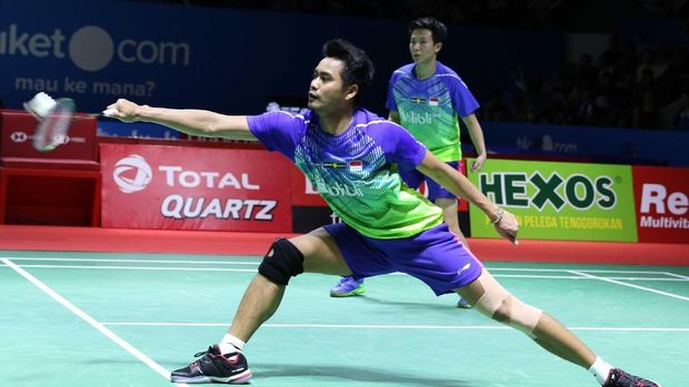 Tontowi Ahmad/Liliyana Natsir gagal melangkah ke final Denmark Terbuka 2018.