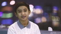Bowo Alpenliebe, si bocah Tik Tok baru-baru ini tampil di acara dHappening detikcom. Foto: Asep Syaifullah