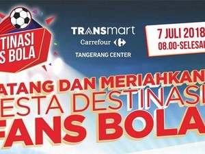 Pesta Bola Transmart Carrefour, Ada Promo di 6 Resto Ini