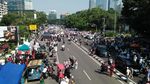 Potret Massa 67 Gelar Aksi di Depan Bareskrim
