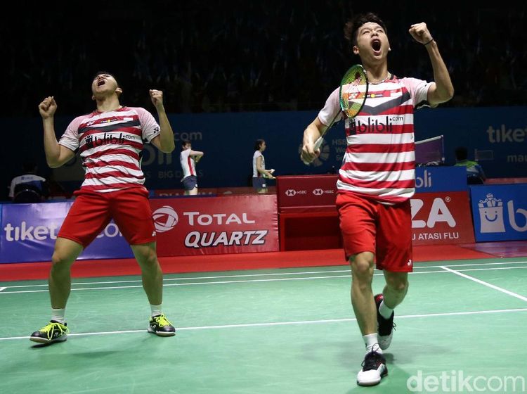 Mantap! Kevin/Marcus Tembus Semifinal
