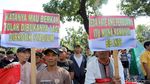 Protes Kebijakan Anies, FUIR Demo di Balai Kota