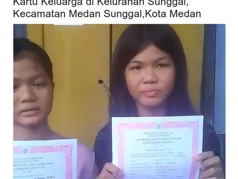 Viral 2 Anak Ditolak Daftar SMP di Medan karena Tak Ada KK Viral 2 Anak Ditolak Daftar SMP di Medan karena Tak Ada KK