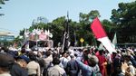 Potret Massa 67 Gelar Aksi di Depan Bareskrim