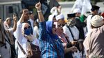 Foto: Massa Aksi 67 Bergerak Menuju Bareskrim