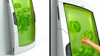 Lemari es masa depan. Foto: Brightside