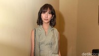 Aura mantan kekasih Vidi Aldiano semakin terpancarkan. Pool/Noel/detikFoto.