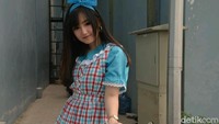 Mau mirip barbie ataupun orang Korea, Billa tetap cantik kan guys! Foto: Pool/Ismail/detikHOT