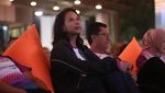 Sorakan Rini Saat Nobar Piala Dunia dengan Bos-bos BUMN