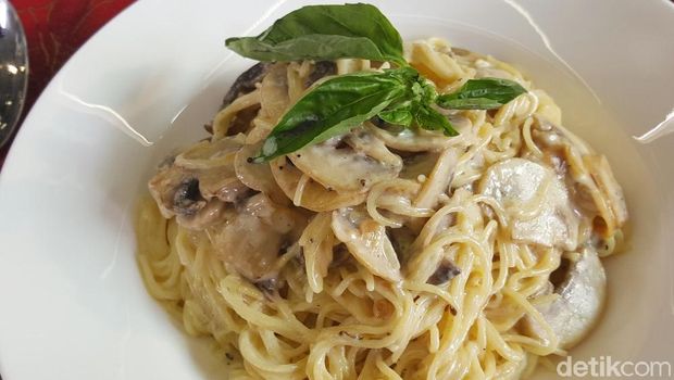 creamy mushroom pasta