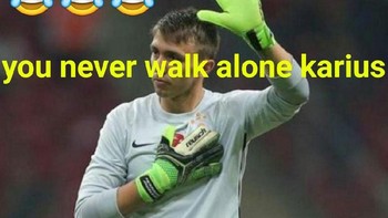 Ditambah penampilan buruk Muslera yang mengingatkan kita dengan Karius. (Foto: Internet)