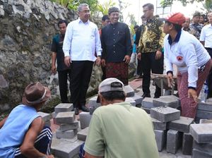 Di Bali, Padat Karya Cash Jokowi Dipakai Bangun Subak