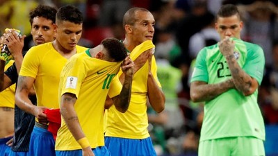 Kumpulan Ekspresi Trio Raksasa yang Terkubur di Kazan Arena