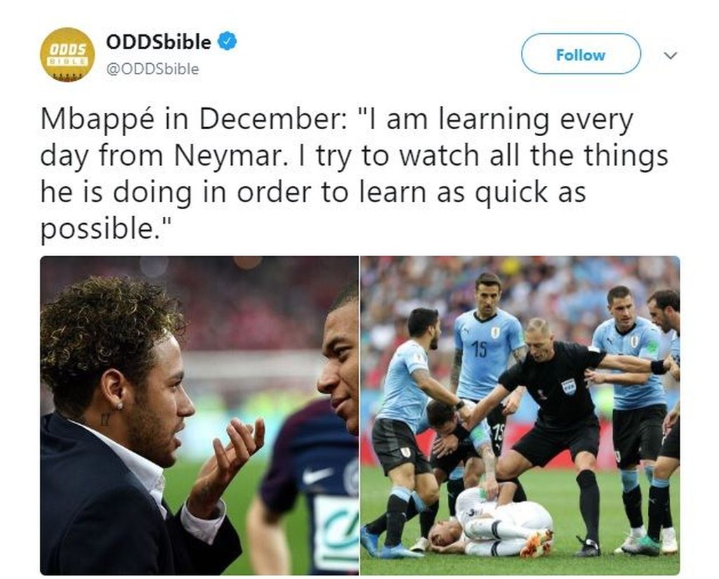 Diving Mbappe Dan Pulangnya Brasil Dalam Meme Kocak