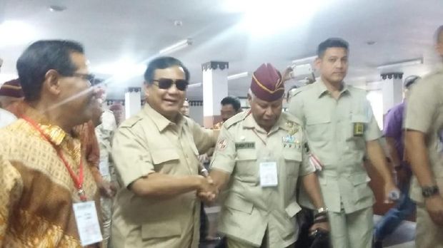 Prabowo 'Dibentengi' Purnawirawan Kopassus