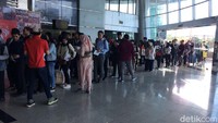 Ada sekitar 100 perusahaan yang membuka lowongan pada acara kali ini. Foto: Puti Aini Yasmin