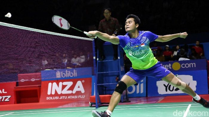 Tontowi Ahmad berpasangan dengan Apriyani Rahayu di Daihatsu Indonesia Masters 2020. Foto: Grandyos Zafna Tontowi Ahmad berpasangan dengan Apriyani Rahayu di Daihatsu Indonesia Masters 2020. Foto: Grandyos Zafna