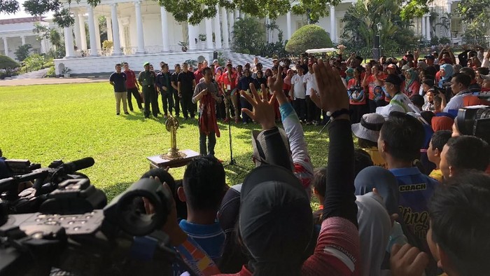 Jokowi Doakan Panahan Dapat Emas di Asian Games 2018