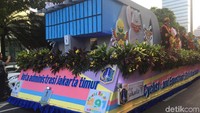 Salah satu hasil karya dari kota administratif Jakarta Timur yang ditampilkan di Jakarnaval 2018.