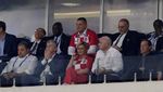 Ekspresi Presiden Kroasia Saat Timnas Kalahkan Rusia di Piala Dunia