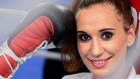 Ivana Habazi merupakan petinju berusia 28 tahun asal Kroasia. (Foto:instagram/ivanahabazin) 