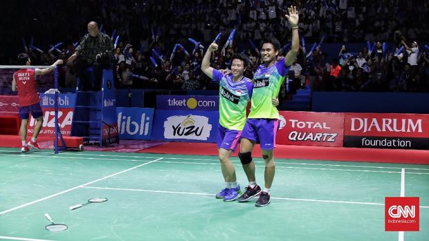 Tontowi Ahmad/Liliyana Natsir dua kali jadi juara dunia, yaitu pada 2013 dan 2017.