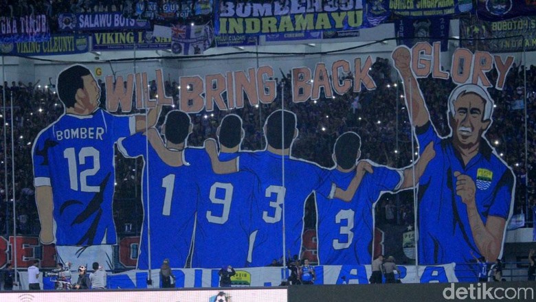 Persib versus Persija Besok, Viking Siapkan Koreografi Spesial Persib versus Persija Besok, Viking Siapkan Koreografi Spesial