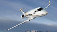 Jet ini dapat membawa delapan penumpang untuk terbang lebih dari 3.200 mil dan dapat mencapai kecepatan tertinggi 528 mil per jam. Istimewa/Bombardier.